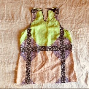 🍃J.crew 🍃silk racer back tank top